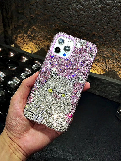 Moomin Gorgeous Bling Crystal For iPhone Case