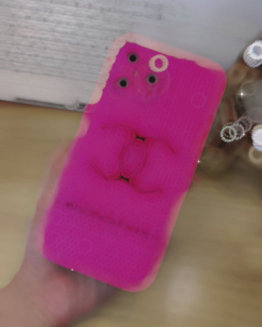 Handmade iPhone Case Luxury Bling Opal Rhinestone Monogram Pattern Back Case