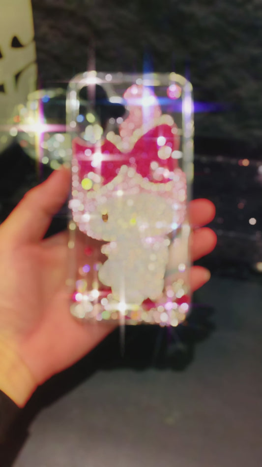 My Melody Gorgeous Bling Rhinestone with Crystal For iPhone Case